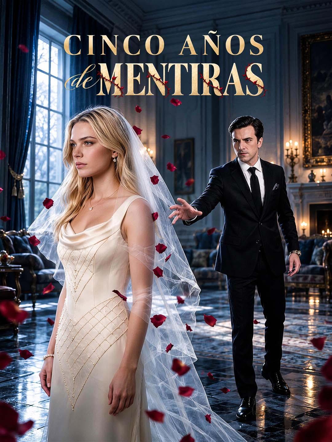 Poster Cinco Años de Mentiras