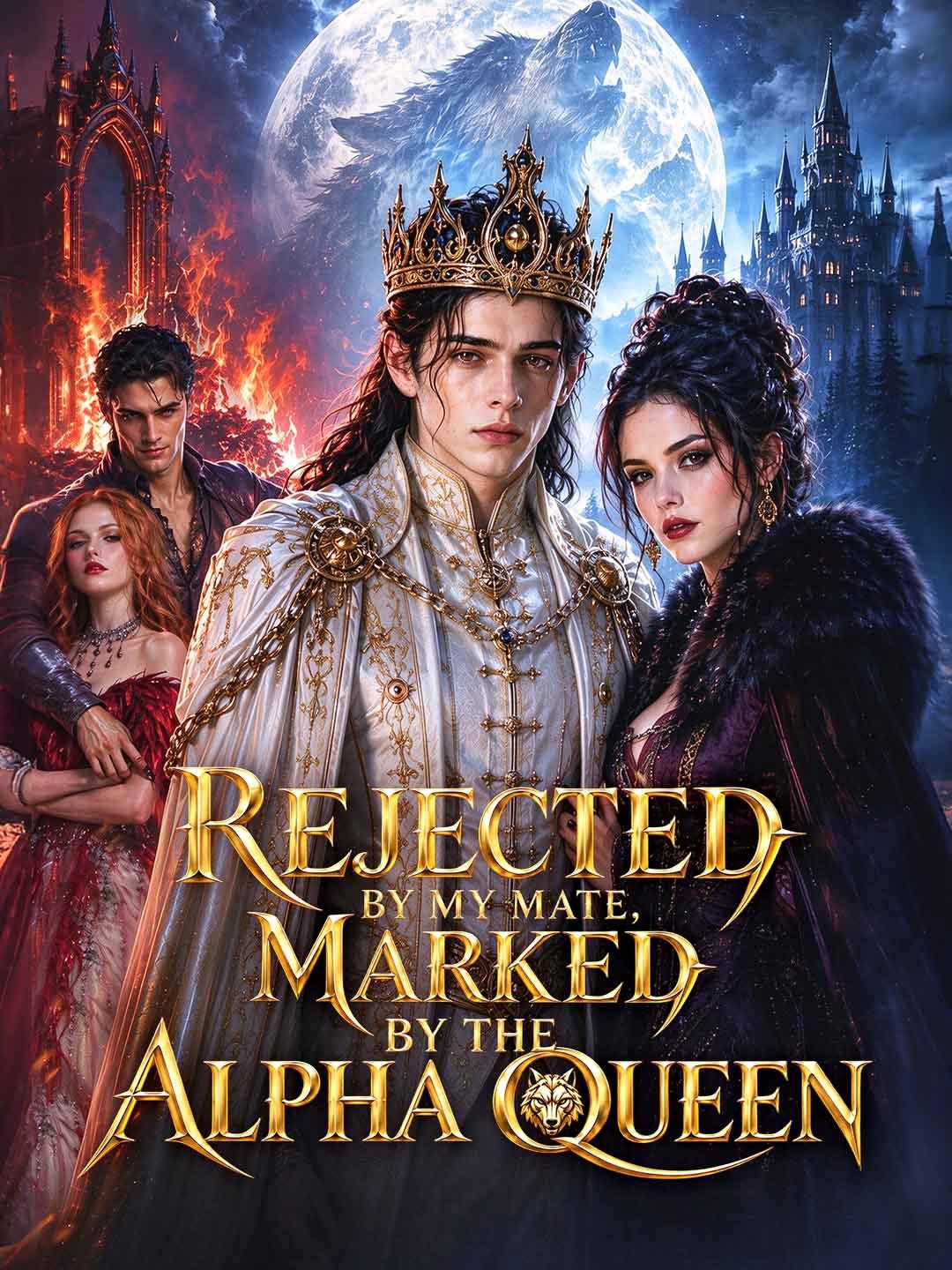 Poster Rejected by My Mate, Marked by the Alpha Queen
