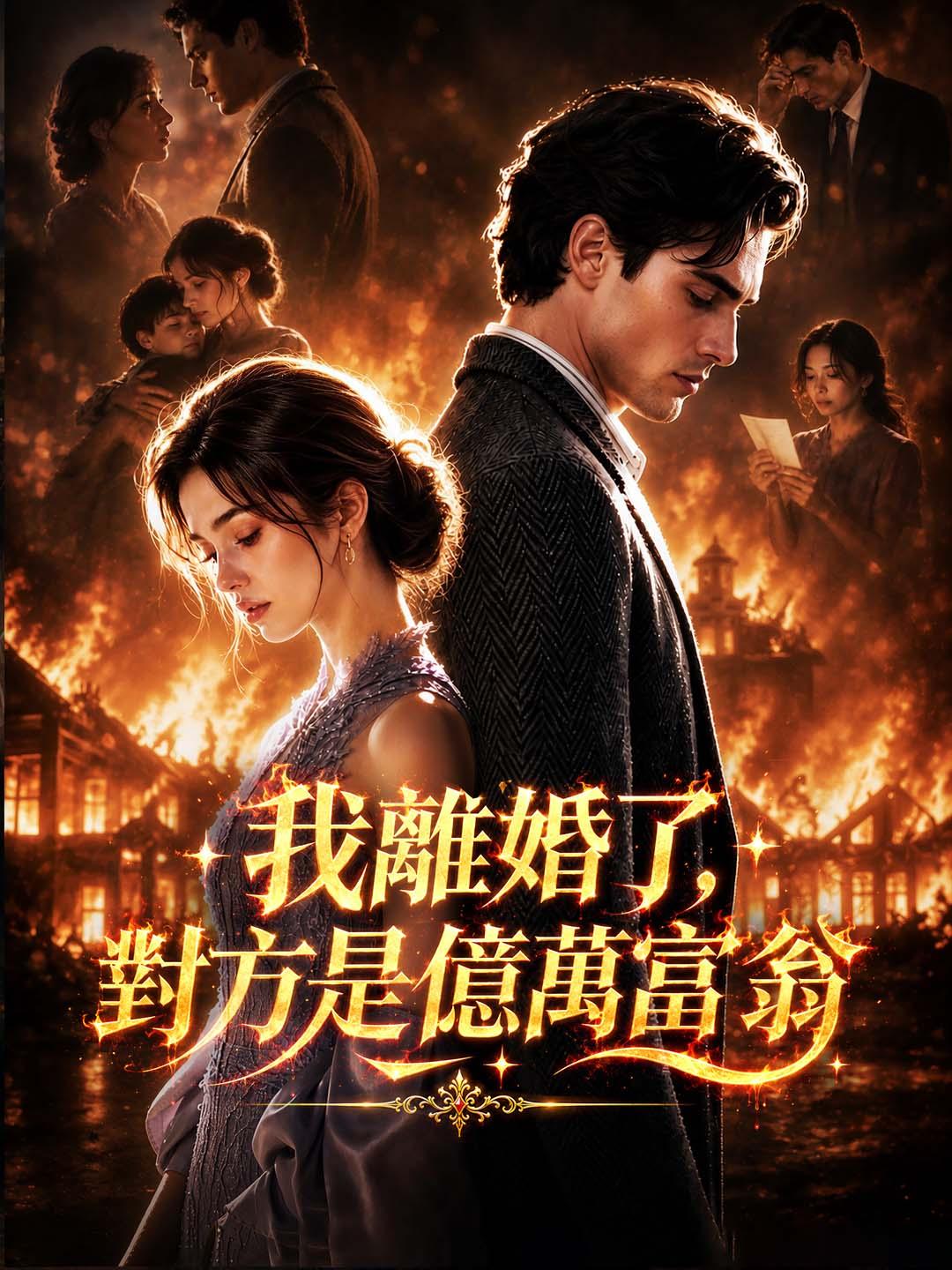 Poster 我離婚了，對方是億萬富翁